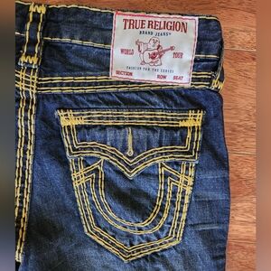 True Religion Ricky Relaxed Straight JeansMen’s Size 32